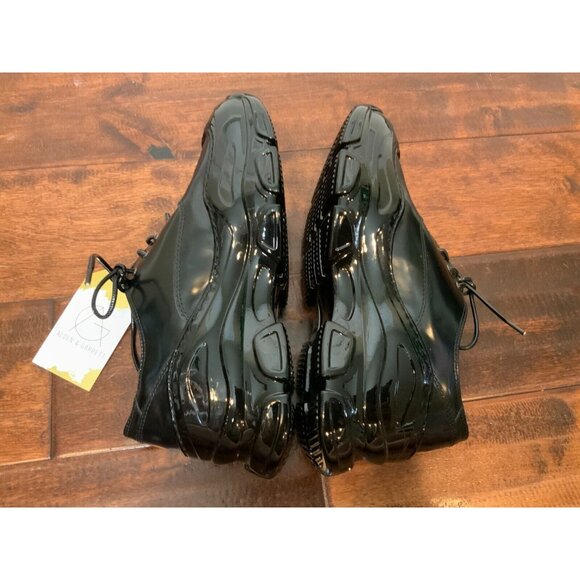 Simone Rocha Trek Black Patent Leather Sneaker Oxfords, Size 8 | 38 - Picture 5 of 6